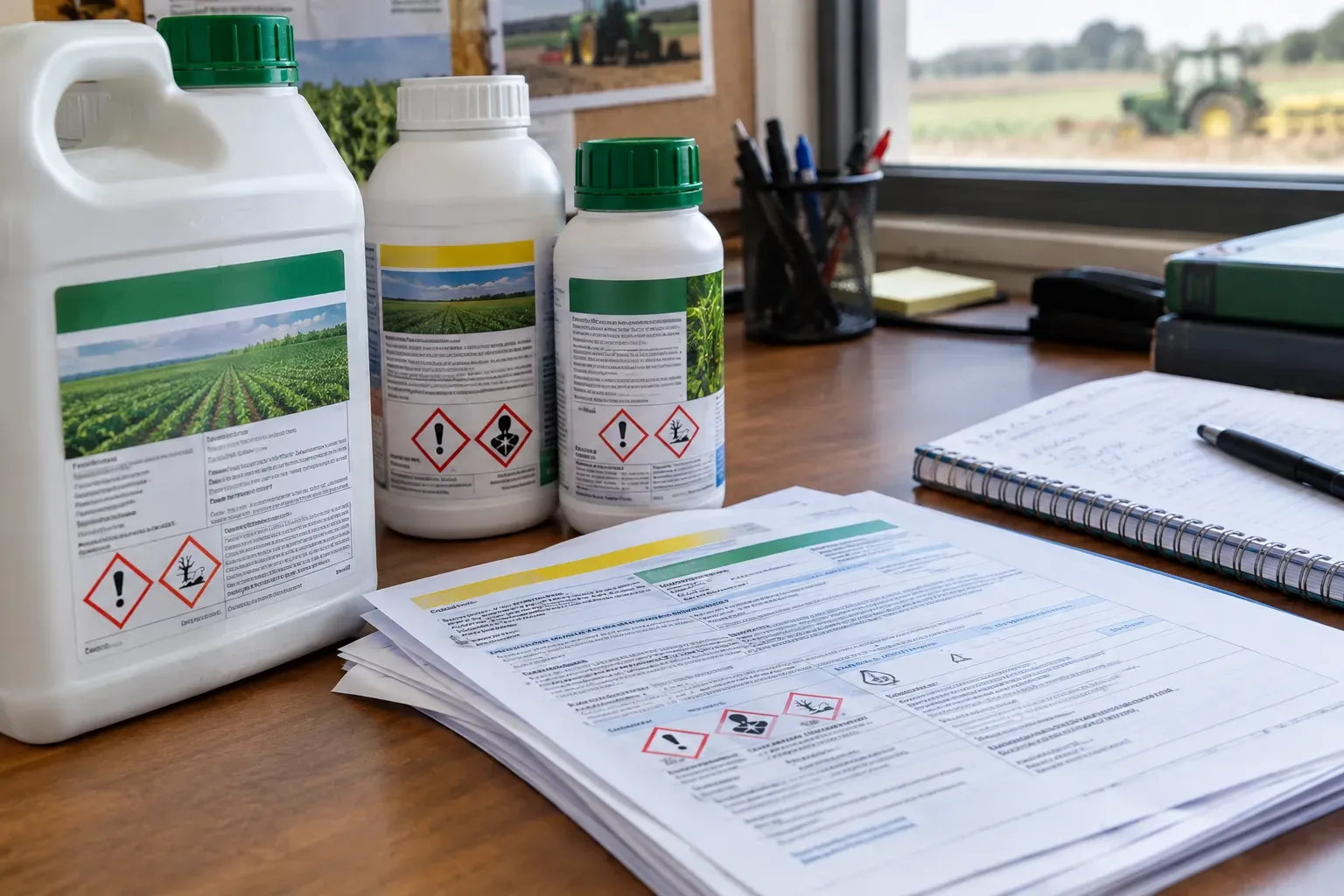 Etichette di prodotti fitosanitari e fatture da conservare per tre anni